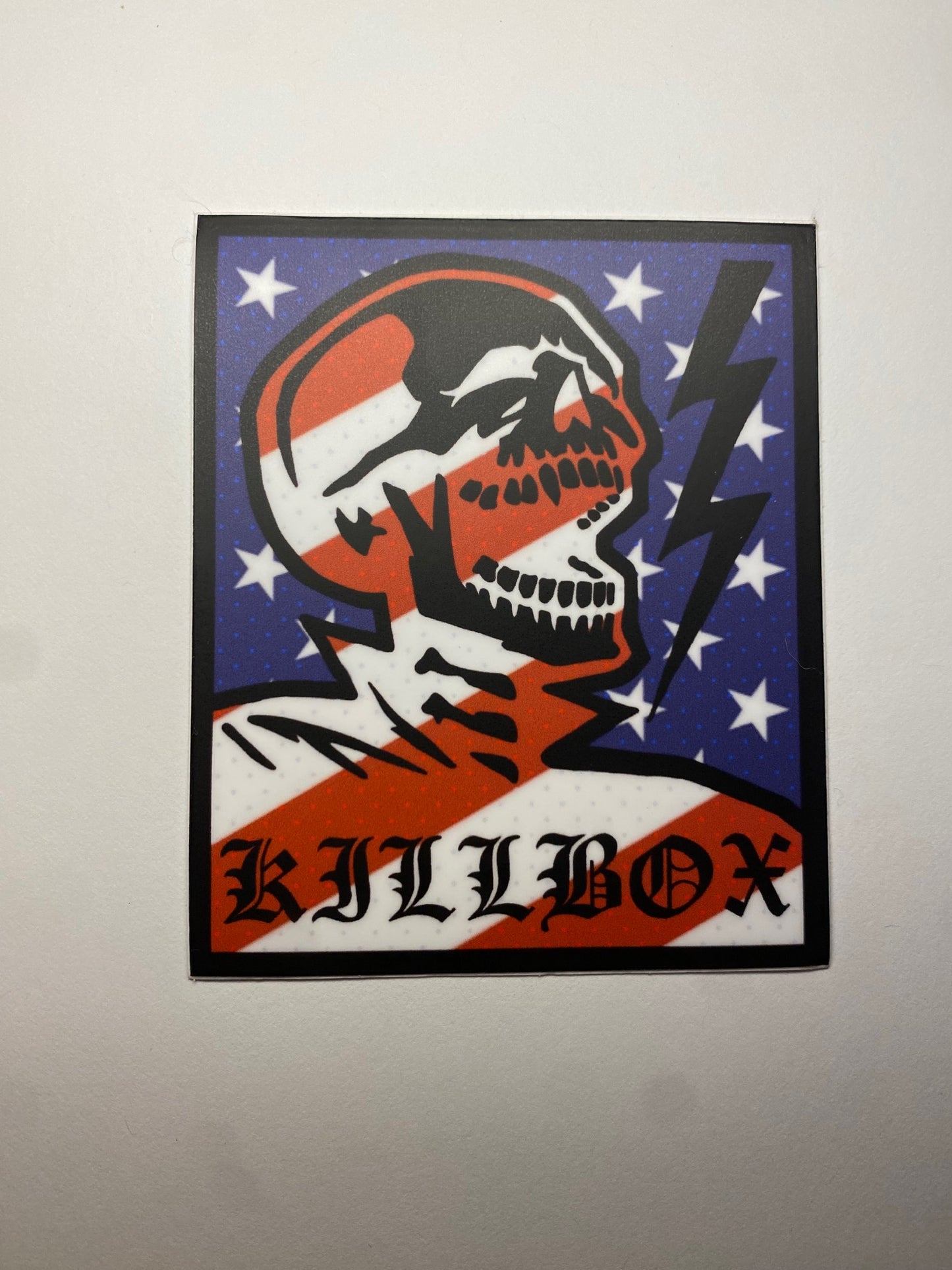 KILLBOX American sticker