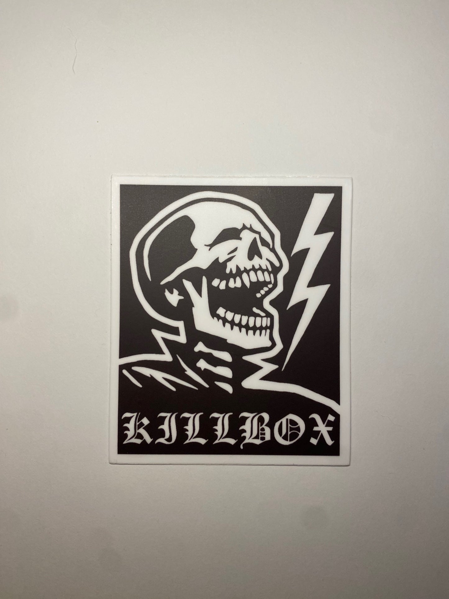 KILLBOX White Hot sticker