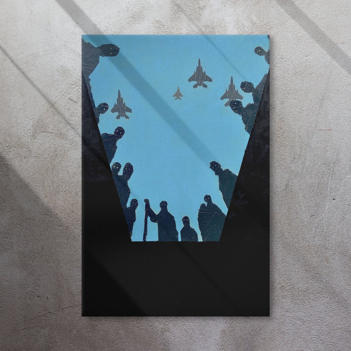 "FIVE HUNDRED THOUSAND DOLLARS" canvas print