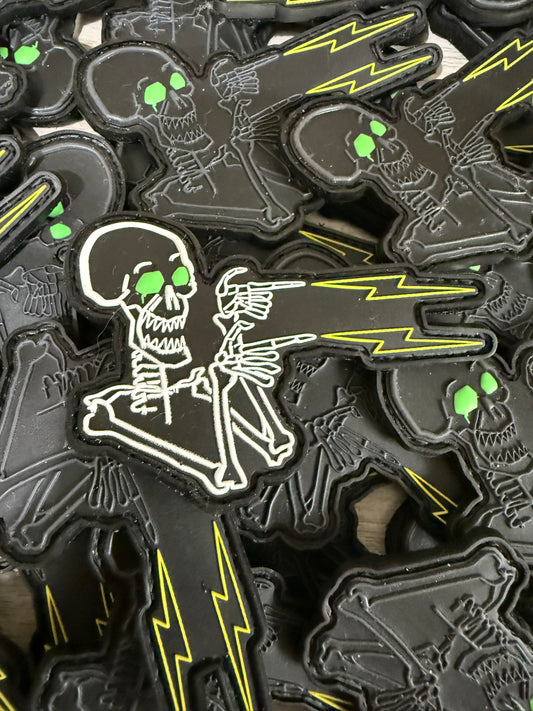 ZAP ZAP PVC PATCH (WHITE)